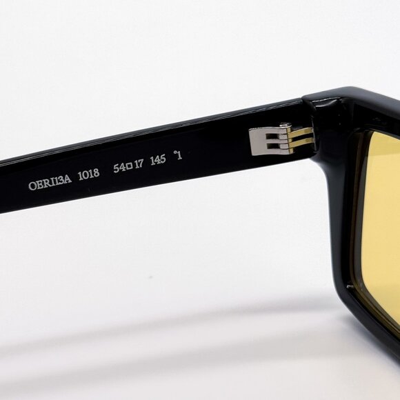 NEW OFF-WHITE OERI13A WARREN 1018 SUNGLASSES UNISEX BLACK SQUARE - Picture 7 of 9